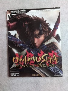 Onimusha Dawn Of Dreams 2006 Brady Games Strategy Guide Capcom Doug Walsh - Imagen 1 de 9