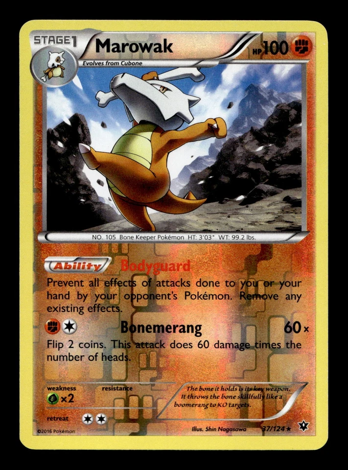 Cubone Marowak Pokemon Card! Rare Holo/Reverse Holo GX EX Choose Your Cards! - Image 1 of 1
