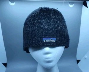 Vtg Patagonia Mens Beanie Cap Fleece Lined Wool Blend One Size - Picture 1 of 9
