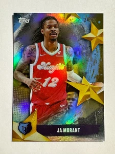 2025-26 Topps Basketball JaMorant Stars of the NBA GOLD /50 #SA-24 Memphis - Picture 1 of 2