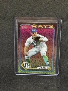 2024 Topps Series 2 - Holiday #559 Taylor Walls - Tampa Bay Rays - Bild 1 von 2