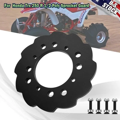 CNC Sprocket Guard For Honda TRX250R TRX450R TRX400EX Trx 450 450R 400EX 250 EX - Изображение 1 из 4