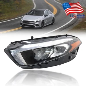 For 2019-2022 Mercedes Benz W177 A Class LED Headlight Driver Side Assembly Left - Picture 1 of 15