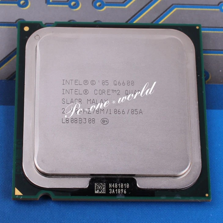 100% OK SLACR SL9UM Intel Core 2 Quad Q6600 2.4 GHz Quad-Core Processor CPU - Image 1 of 1