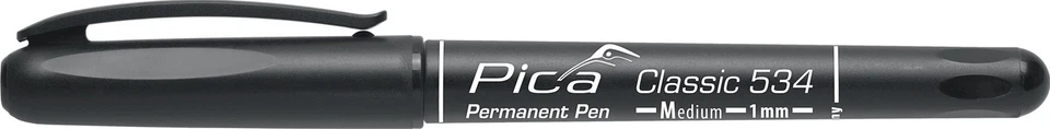 Permanentmarker Pica CLASSIC schwarz PICA Stift Marker Hervorheben Markieren - Bild 1 von 1