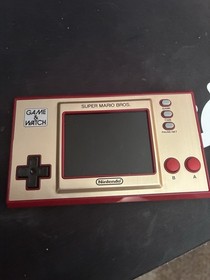 Super Mario Bros Game And Watch Hand Held Console ONLY NO CHARGER