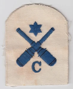 British Royal Navy Naval Artillery Control Rate Specialty Trade Patch Insignia - Picture 1 of 2