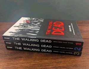 The Walking Dead Hardcover Book Set Graphic Novels 1 2 3 - Lot of 3 - Picture 1 of 3