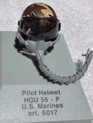 CDC DID Armour Pilot Helmet HGU 55P U.S. Marines Die-Cast 1:8 Scale Dragon 1/6 - Image 1 of 3