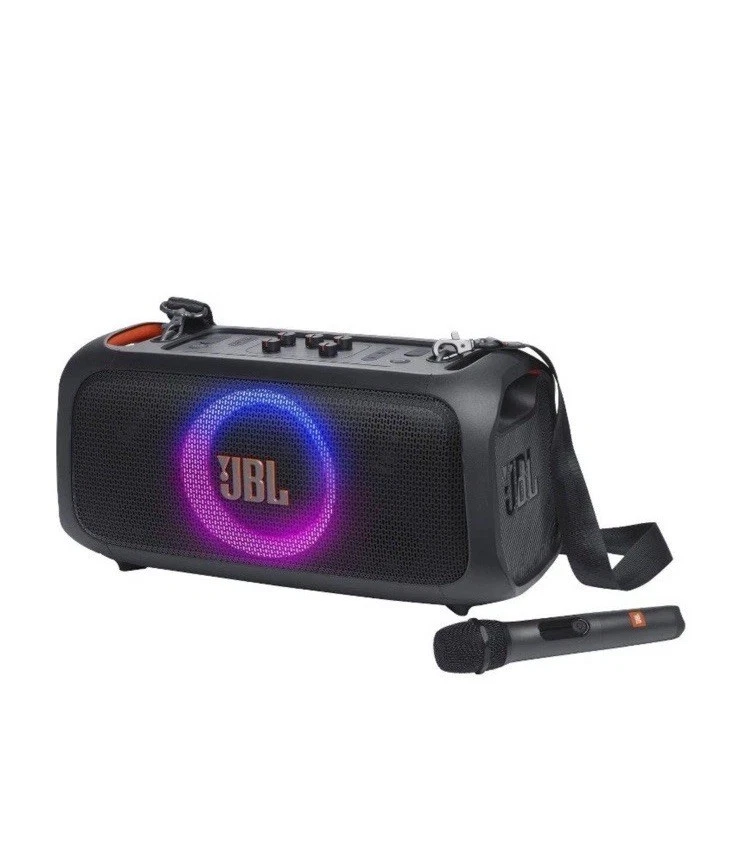 JBL Party Box On The Go! By Harman Portable Bluetooth Speaker!! Black
