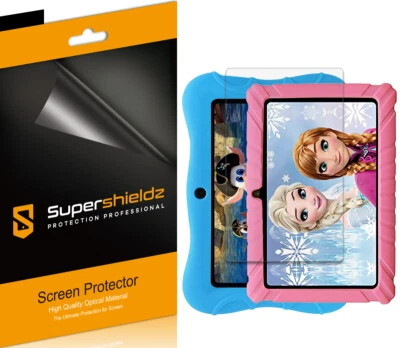 3X SuperShieldz Clear Screen Protector for Contixo 7" Kids Learning Tablet - Image 1 of 2
