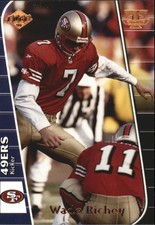 1999 Collector's Edge Triumph Football Card #77 Wade Richey