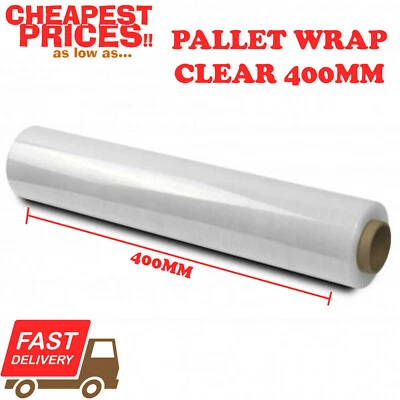 MULTIWARE 1 x CLEAR PALLET STRETCH SHRINK WRAP CAST PARCEL PACKING CLING FILM STRONG ROLL
