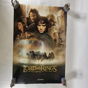 Lord Of The Rings The Fellowship Of The Rings Movie Poster 20x13.5 Inches - Picture 1 of 1