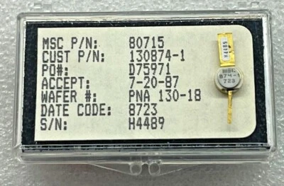 80715, MSC TRANSISTOR, AKA 130874-1 - Image 1 of 2