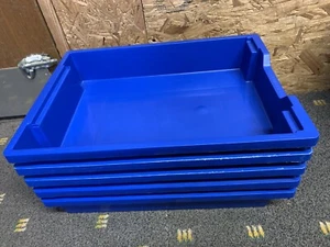 30 x Blue Gratnells Shallow Education Storage Tray 312 x 427 x 75mm - Picture 1 of 4