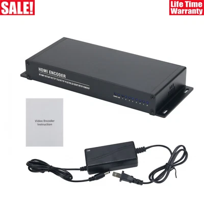 8CH HDMI encoder H265 H264 encoder scheda video per RTMP/RTSP/HTTP TS/HTTP FLV - Immagine 1 di 4