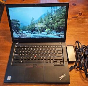 Lenovo ThinkPad T470 Laptop i5 6300U 2.30GHZ 14" 8GB 256 SSD Windows 10 Pro