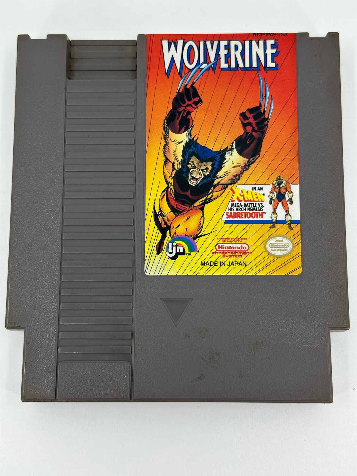 Wolverine Nintendo NES Authentic Tested Cartridge Only 3 Screw