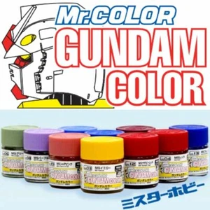 Mr Color Gundam GSI Creos Gundam Color Model Paint Lacquer 10ml *47 Diff Colors* - Picture 1 of 86