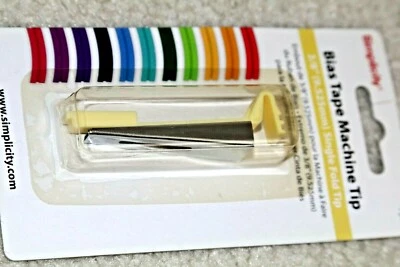 SIMPLICITY BIAS MAKER MACHINE  3/8" TIP ~ BRAND NEW - Image 1 of 2