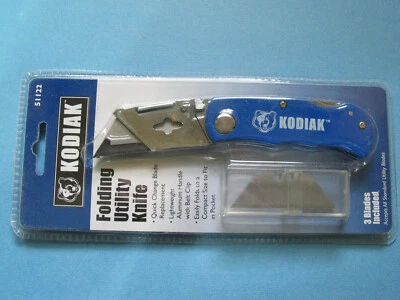 Utilitário de trava dobrável Kodiak com lâminas - Imagem 1 de 2