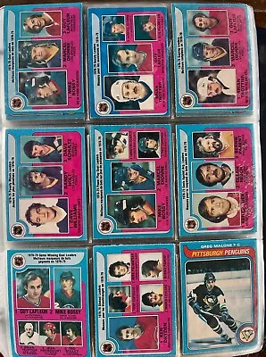 1979-80 O-PEE-CHEE OPC NHL HOCKEY SET BREAK-#1-200-U PICK SINGLES-EX -NM+ - Image 1 of 4