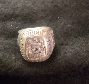 Great Rare Vintage Kroger 5 year Sterling Silver Ring 1972 Great Details - Picture 1 of 11