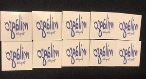 Lotto di 10 (dieci) adesivi tatuaggi temporanei impermeabili Milagro Tequila blu NUOVI - Foto 1 di 8