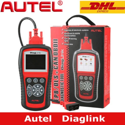 Autel Diaglink OBD2 Diagnóstico Escáner ABS SRS Motor transmisión EPB Oil MD802 - Imagen 1 de 4