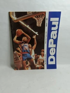 Vintage 1987 DePaul University VS Marquette University Basketball-Programm... - Bild 1 von 6