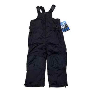 Ixtreme Outfitters Kids Snowpants Bib NWT Water Resistant Black Size 5/6 - Picture 1 of 11