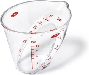 OXO Good Grips 60ml Mini Angled Measuring Jug FREE DELIVERY UK - Picture 1 of 4