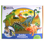 Learning Resources Jumbo Dinosaurier Figurenset T-Rex Stegosaurus Triceratops