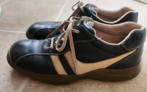 GBX Mens Casual Shoes Sneakers Genuine Brown & Tan Leather 10 M - Picture 1 of 9