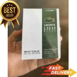 Lacoste L.12.12 Blanc Eau Intense Eau de Toilette 100ml – New & Sealed UK - Picture 1 of 2