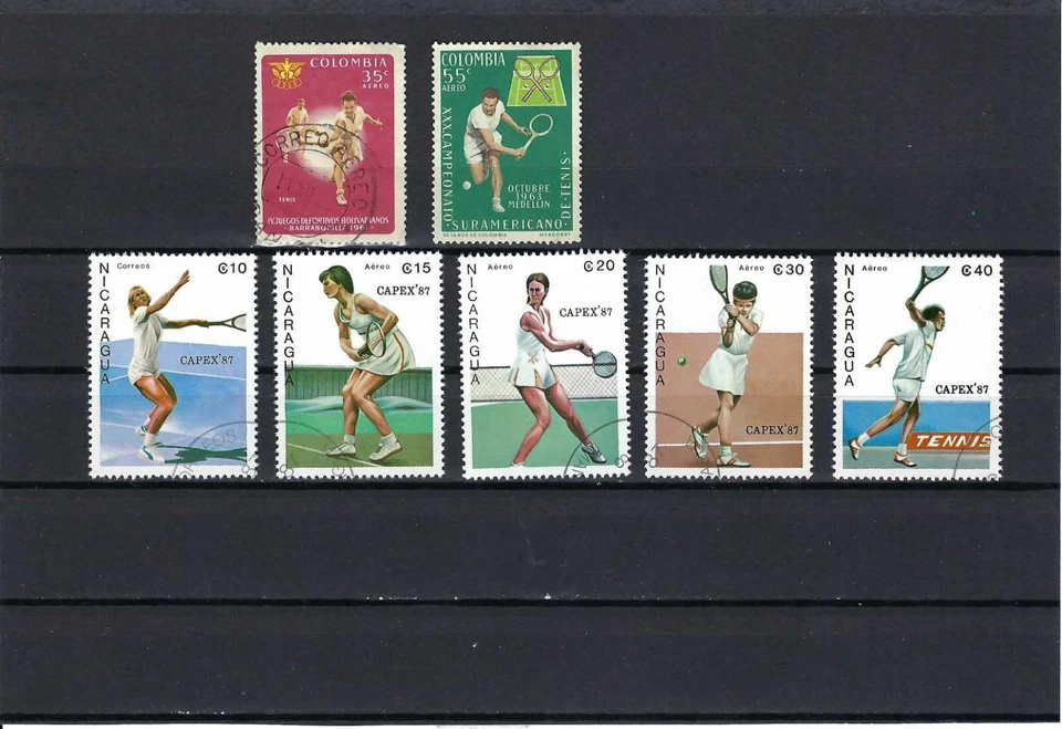 ''TENNIS'' NICARAGUA.- COLOMBIA - Image 1 of 1
