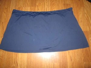 Womens LIZ CLAIBORNE swim skort skirt w/ liner bathing suit swimsuit 24W plus sz - Picture 1 of 1