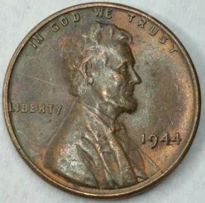 1944 - P - US Lincoln Wheat Cent Mint Luster (Q283) - Bild 1 von 6