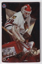 1994-95 PRO-MAGNETS #NNO Ed Belfour MAGS - Chicago Blackhawks - White EDGES