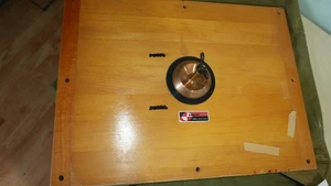 Vintage Holz Vermessung Flugzeug Tisch Gurley 24x18'' + Leinwand Etui Vermesser Vermessung - Bild 1 von 7