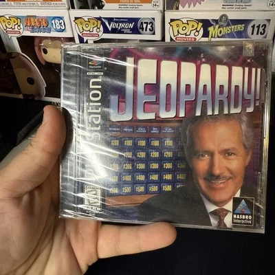 Jeopardy PS1 (Sony PlayStation 1, 1998) Brand New/Sealed - BLACK LABEL  - Image 1 of 3