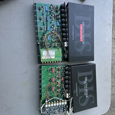 Lot Of 2 BIS DIGITAL MX.2/4-6 and MX. 2/4-8 USB MIXER. FOR PART OR REPAIR . - Image 1 of 4