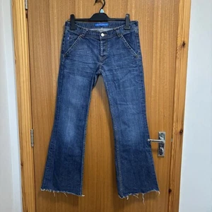 FCUK Jeans Women's Size UK 12 Blue Denim Bootcut Y2K 00s French Connection - Picture 1 of 15