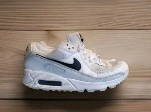 Nike Air Max 90 Zapatos Atléticos Tenis Mujer Talla 6.5 Blanco Negro - Imagen 1 de 12