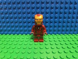 LEGO Iron Man Mark 45 Rüstung Minifigur sh0164 76029 Marvel CMF Lot nicht mehr im Handel erhältlich MK45 - Bild 1 von 6