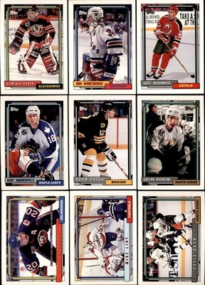 1992-93 Topps Hockey Complete Your Set #1-529 You Pick! - Image 1 of 2