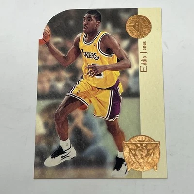 1994-95 SP Championship Eddie Jones Future Playoff Heroes Die Cuts #F4 Rookie Foto 1 de 2
