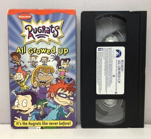 Rugrats All Growed Up VHS Nickelodeon Video Tape Vintage 90s Nick Jr TV Show - Picture 1 of 12