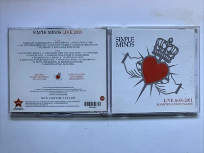 Live 16.06.2011: Hampton Court Palace by Simple Minds (CD, 2011, 2 Discs, EMI) - Image 1 of 3